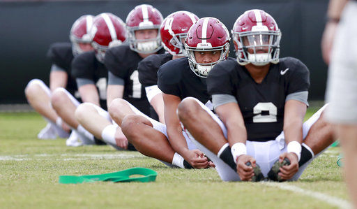 Jalen Hurts in 2018